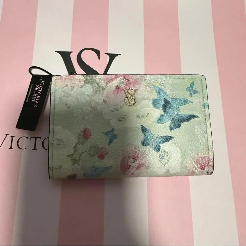 Limited Edition Victoria's Secret Butterfly Card Case Keychain - Picture 3 of 4